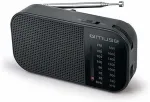 Raadio MUSE M-025 R radio Portable Analog Black