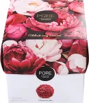 PURE CHOCOLATE Piima&scaron;okolaadi tr&uuml;hvlid PURE juustukoogi-vaarika, Spring Kuubik,12tk 96g