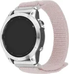 Fixed | Sporty Strap for Garmin QuickFit 22mm | 160-210 mm | Rose gold | Nylon