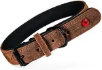 Zolux Komfort Leather, brown color &ndash; dog collar &ndash; 30 cm