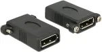 DeLOCK Displayport Adapter DP -> DP Bu/Bu schwarz