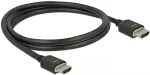 DeLOCK Ultra High Speed HDMI Kabel 48 Gbps 8K 60 Hz schwarz 1 m zertifiziert