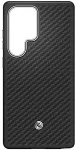 Spigen Enzo Aramid mobile phone case 17.5 cm (6.9") Cover Black, Silver