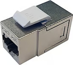 NONAME Panel connector CAT6A STP 8p8c RJ45/RJ45 KRJ45/6AS-SH