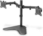 Digitus Desk Mount | DA-90401 | Adjustable Height, Rotate, Swivel | 15-32 " | Maximum weight (capacity) 2x8 kg | Black