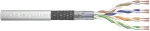 Digitus Category 5e patch cord cable, stranded, SF/UTP, AWG 26/7, PVC, 100 m, box, gray