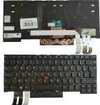 Lenovo Keyboard ThinkPad T490s, T495s, UK, with backlight