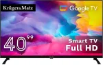 Teler No name Telewizor Kruger&Matz 40" FHD Google TV 5.0, DVB-T2/S2/T/C H.265 HEVC