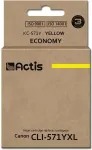 Tooner ACTIS KC-571Y Ink (replacement for Canon CLI-571Y; Standard; 12 ml; yellow)