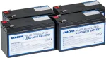 AVACOM AVA-RBC132 battery kit (4 batteries)