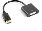 LANBERG Adapter Dual Link DisplayPort 1.2 to DVI-I | AD-0007-BK