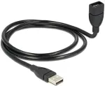 Delock Kabel USB 2.0-A Stecker > Buchse ShapeCable 100 cm
