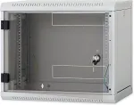 Triton Wall rack RUA 9U/400mm with side panel+metal door