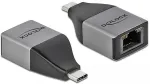 DeLOCK USB Type-C&trade; Adapter zu Gigabit LAN 10/100/1000 Mbps &ndash; kompaktes Design