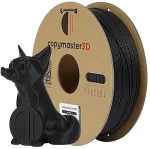 3D Prima 12355 3D printing material Polylactic acid (PLA) Black 1 kg