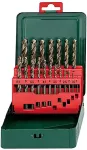 Metabo HSS-CO drill cassette-SP, 19 pieces