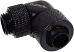 Alphacool Eiszapfen screw connection 90&deg;, black - 17230