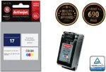 Tooner ACJ Activejet AH-17N Ink cartridge (replacement for HP 17 C6625A; Supreme; 47 ml; color)