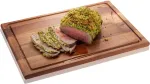 Gefu ENNO Cutting Board large with juice groove, walnut wood