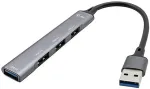 I-TEC Metal USB 3.0 HUB 1x USB 3.0 + 3x USB 2.0