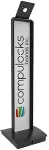 COMPULOCKS VESA BRANDABLE FLOOR STAND - BLACK