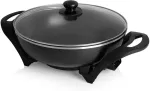 Tristar | Electric Wok | PZ-9130 | 1500 W | Stainless steel | 4.5 L | Black
