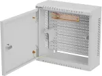 LANBERG Installation enclosure TPR 10 inches with mesh plate 340X340X140 grey (assembled)