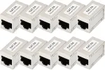 Digitus CAT 6A modular coupling, shielded - 10 pieces.