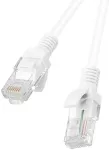 Lanberg PATCHCORD KAT.5E UTP 3M BIAŁY FLUKE PASSED 10-PACK