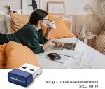 V&otilde;rgukaart QOLTEC 57007 Wireless Mini Bluetooth USB WiFi Adapter