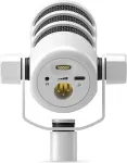 RODE R&Oslash;DE PodMic USB White - dynamic microphone for podcasting