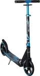 NONAME Muuwmi Aluminium Scooter Plus skrejritenis 205 mm, zils - melns