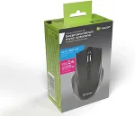 Hiir Tracer 47432 Wireless Optical Mouse RF 2,4Ghz/BT Black