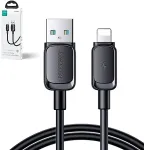 Joyroom USB - Lightning kaabel Multi-Color seeria A14, 480mb/s, 2.4A, 1.2m, Black (S-AL012A14B)