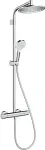 HANSGROHE Crometta S shower system 2 head(s) Wall Chrome