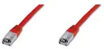 Digitus Premium - Patch-Kabel - RJ-45 (M) - RJ-45 (M) - 5,0m - SFTP - CAT 5e - mit Knickschutz - Rot (DK-1531-050/R)