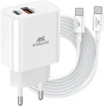 RivaCase PS4102WD4 mobile device charger Smartphone White AC Fast charging Indoor