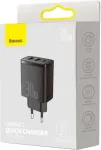 BASEUS CCXJ-E01 mobile device charger Smartphone, Smartwatch, Tablet Black AC Fast charging Indoor