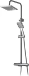 No name THERMO COLUMN WITH SQUARE SHOWER HEADS