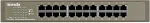 Tenda 24-port Gigabit Ethernet Switch Unmanaged Blue
