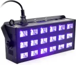 Light4Me Reflector + strobe LED UV 18x3W DMX