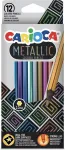 Carioca V&auml;rvipliiatsid Metallic, 12 tk