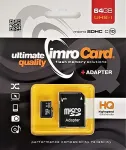 M&auml;lukaart Imro 10/64G UHS-I ADP memory card 64 GB MicroSDHC Class 10