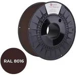 C-TECH Printing filament PREMIUM LINE, PETG, mahogany brown, RAL8016, 1.75mm, 1kg