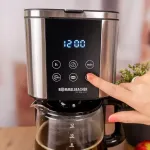 Kohvimasin ROMMELSBACHER Sunny FKM 1000, filter machine (stainless steel/black, incl. glass jug)
