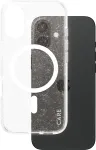 PANZERGLASS Kaitse&uuml;mbris Star Lit MagSafe, Apple iPhone 16, l&auml;bipaistev s&auml;delusega valge MagSafe ringiga, CARE by