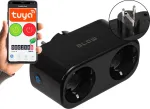 Blow TUYA WiFi-controlled double smart socket, black