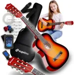 No name SUPRIMO JRC SET SB gitara klasyczna 1/4 sunburst