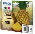 Tooner EPSON 604/604XL Multipack Sort Gul Cyan Magenta Bl&aelig;k C13T10H94020