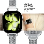 SPIGEN Kellarihm WBM4, Apple Watch Series 11 / 10 / 9 / 8 / 7 / 6 / 5 / 4 / SE 3 / SE (2024/2023/2022) / SE (40 / 41 / 42 mm), h&otilde;bedane, roostevabast terasest,